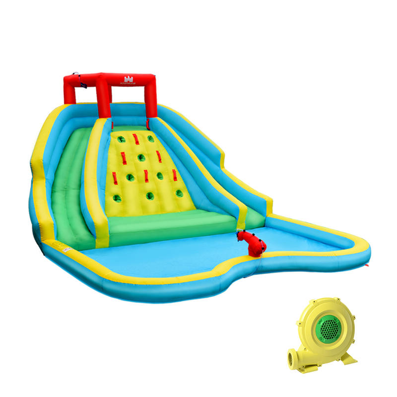 Water Slide Inflatable - Parc aquatique gonflable avec double toboggan