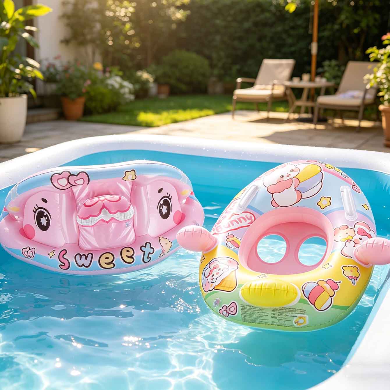 1PC Siège gonflable pour pisci - Pool Float Ring Inflatable avis et prix