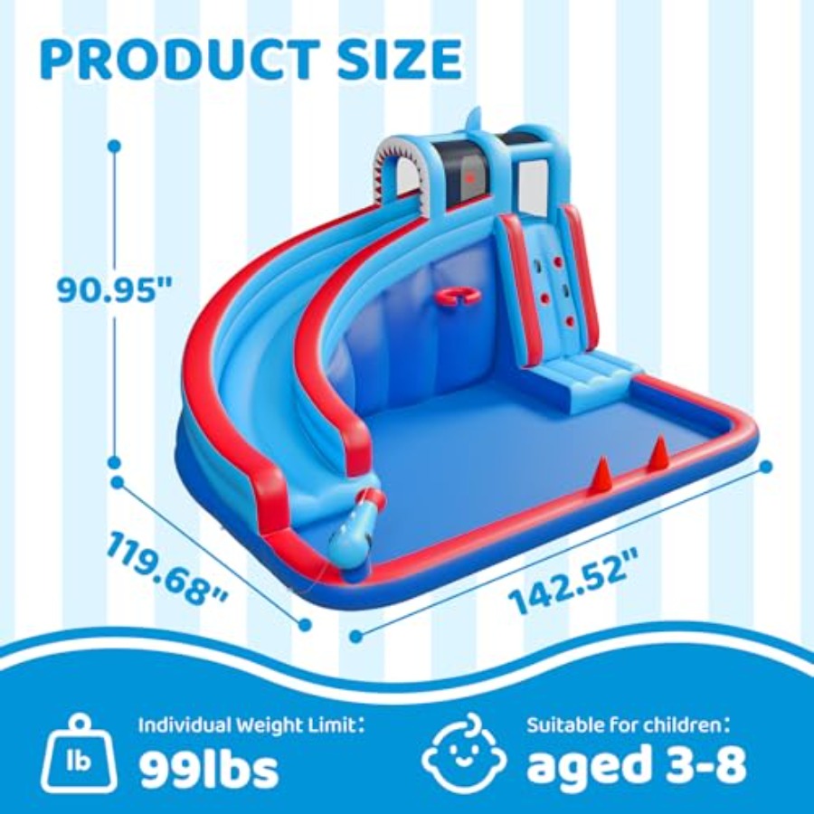Toboggan aquatique gonflable p - Water Slide Inflatable avis et prix