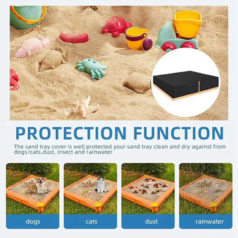 Couvercle de boîte à sable cou - Pool Cover Waterproof avis et prix