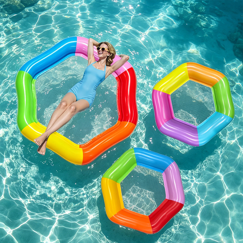 Nouveau matelas flottant gonfl - Pool Lounger Inflatable avis et prix