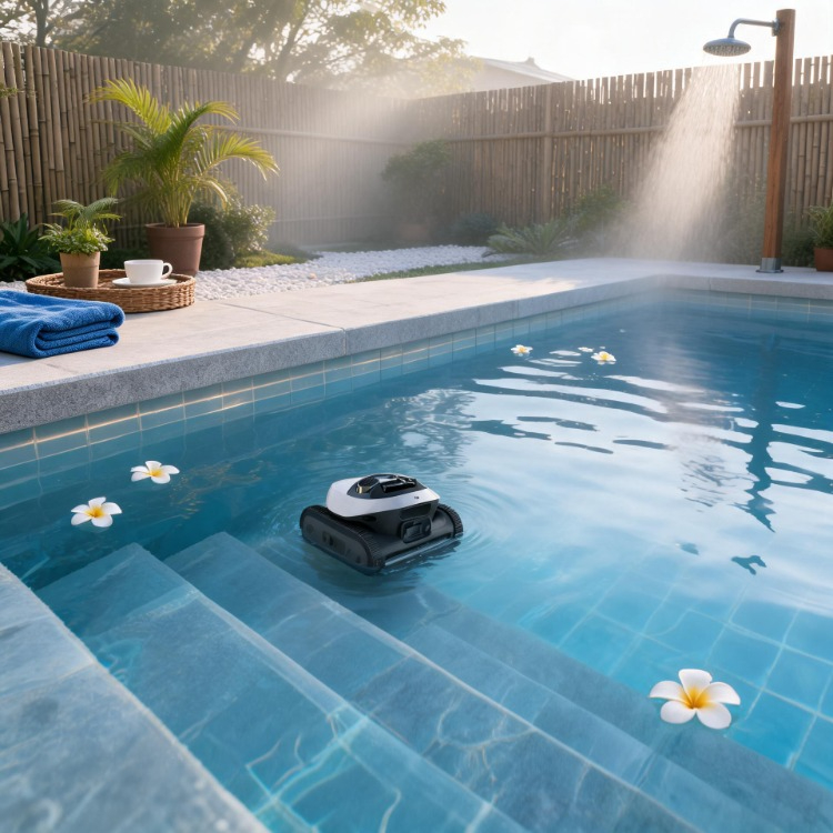 Robot nettoyeur de piscine san - Pool Vacuum Manual avis et prix