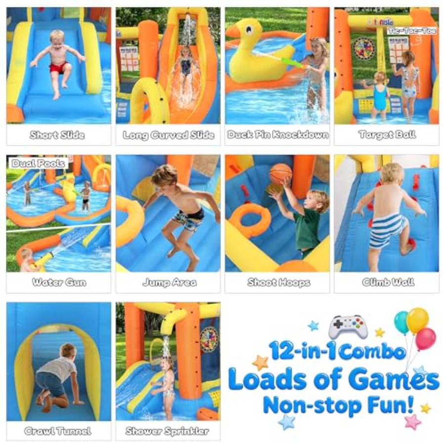Parc aquatique gonflable pour  - Water Slide Inflatable avis et prix